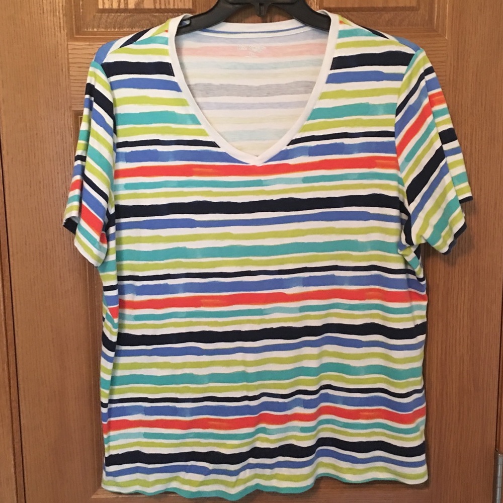 Plus-size Kim Rogers V-neck T-Shirt